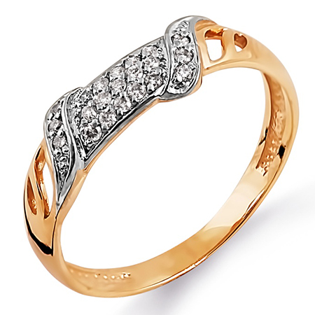 Кольцо, золото, бриллиант, Т141014130